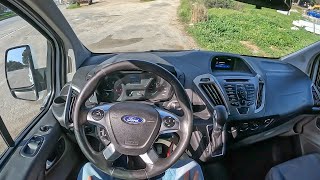 2017 Ford Tourneo Custom 320L 185 HP - POV Test Drive