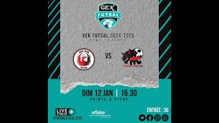 GEK FUTSAL 9E JOURNEE NEWTEAM VS FREESTYLE Dimanche 12 Janvier 2025