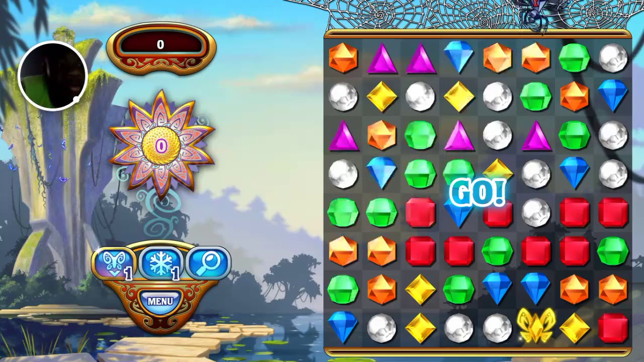 Bejeweled Classic :butterflies Mode - YouTube