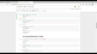 lec 19| Tuple implementation | Python | Lecture by Janaki