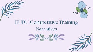 EUDU CT: Narratives