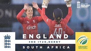 Ecclestone Key For Home Side | Highlights - England v South Africa | 3rd Women's Vitality IT20 2022