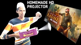 How to make very simple HD projector at home|smartphone projector|homemade projector|projector