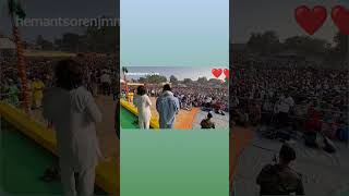 Hemant Soren public ko sambodhit krte hue #jharkhand #love #hementsoren #yt #trending #viralvideo