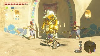 Breath of the Wild: Pet Gold Lynel for Riju | No Hacks