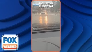 Houston, Texas Sees Flooding Following Tornado-Warned Storm