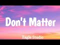 Eagle Studio - Don't Matter - Lyrics - English Song - 2024