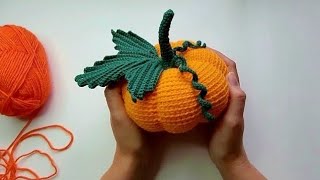 Crochet pumpkin 🎃 тыква крючком                     Video #2