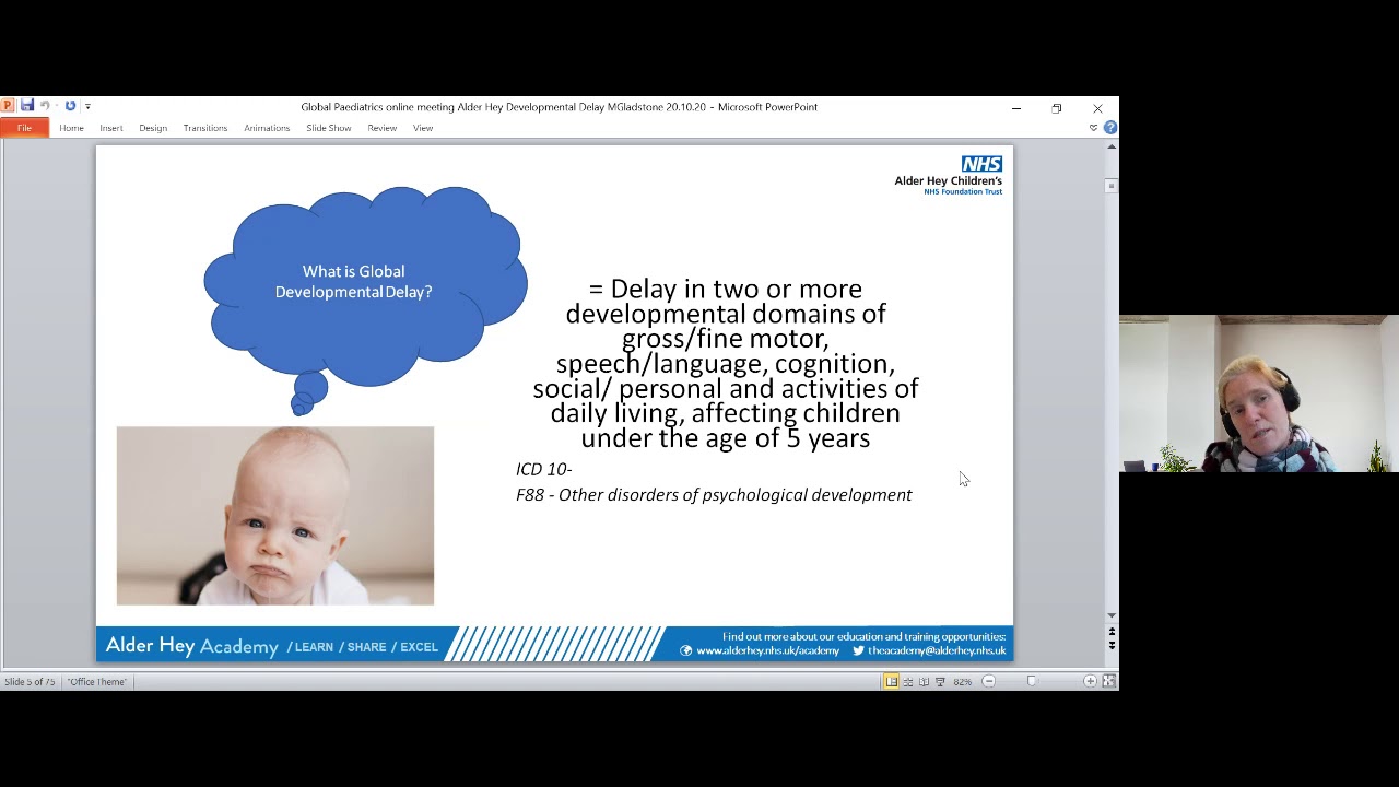 GPLS - Investigating The Child With Developmental Delay - YouTube