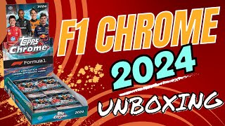 Topps F1 Chrome 2024 Unboxing ( Opening Formula 1 new product! )