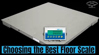 Choosing the Best Floor Scale