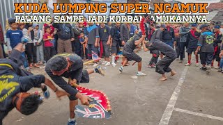 AKSI KUDA LUMPING SUPER NGAMUK.!!! PAWANG SAMPE JADI KORBAN AMUKANNYA | SENI BENJANG MEKAR SALUYU