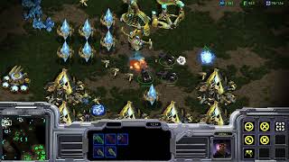 Starcraft Remastered Map Fighting Spirit 1.3 Terran vs Protoss 프사기 프로포크 프노양심 프선족 참교육