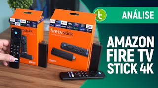 AMAZON FIRE TV STICK (4K): BOA OPÇÃO com ALEXA para deixar sua TV SMART | Análise / Review