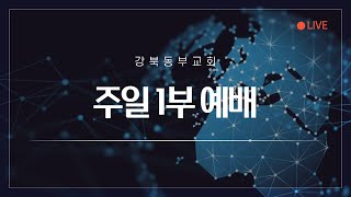 20241027 강북동부교회 주일1부예배 전체영상 '이스라엘의 초대왕 사울'