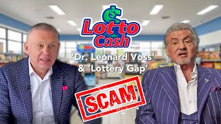 Lotto Cash 'Dr. Leonard Voss' and 'Lottery Gap' Scam Exposed