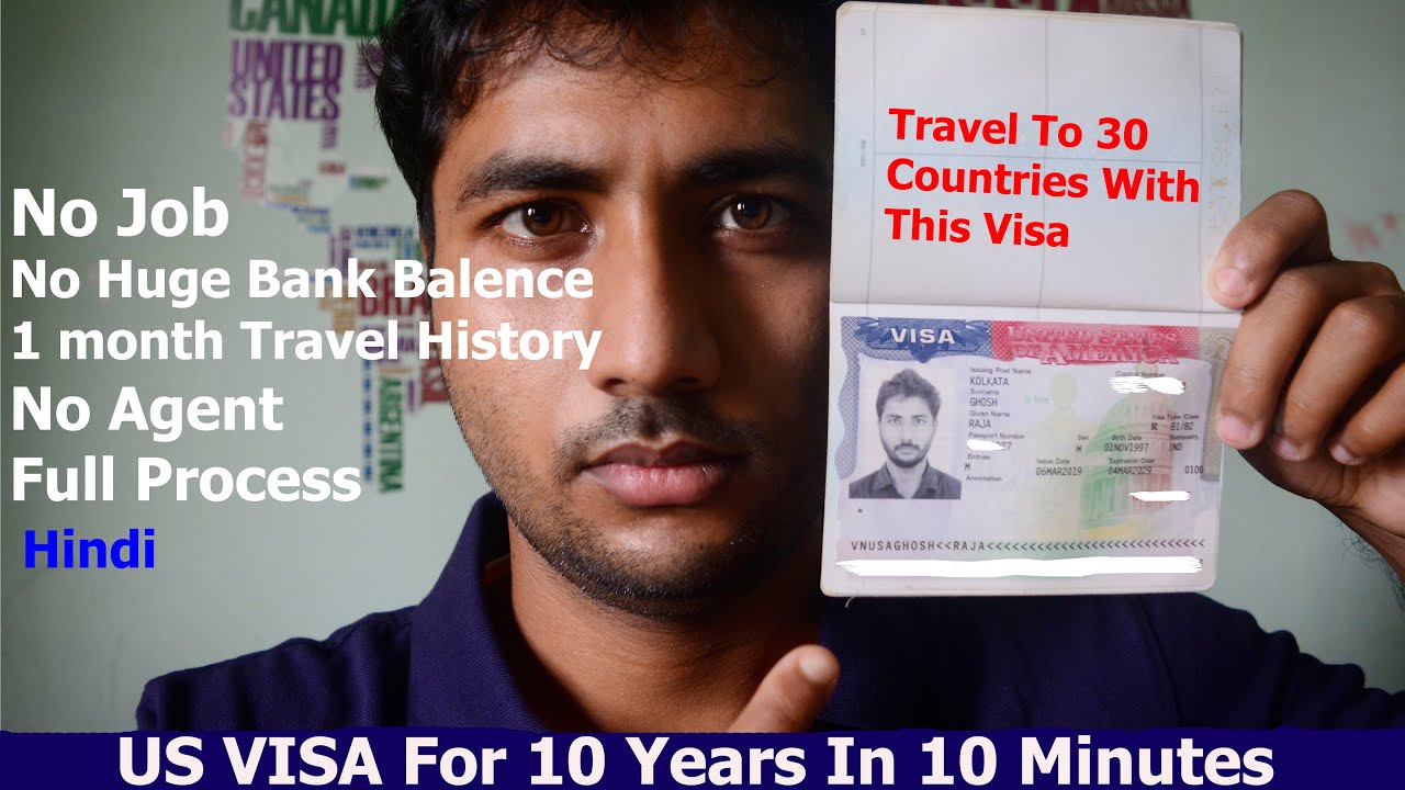 US Visa For Indians. How To Get Us Visa Without Job And Travel Around ...