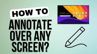 How to Annotate Over Any Screen on Clevertouch! ✍️