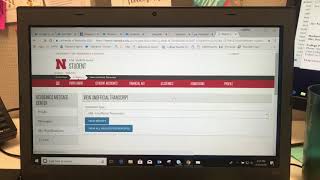 Unofficial Transcript on MyRed