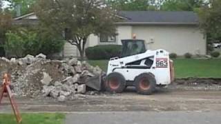 Rebel Jaw Crusher and BOBCAT Combination