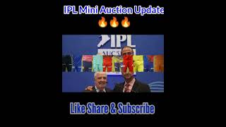 IPL 2023 Mini Auction Update #shorts #ytshorts #ipl #miniauction #shortsvideo
