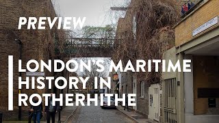 [4K] WALKING: LONDON - Riverside feeling in Rotherhithe - PREVIEW