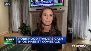 Robinhood traders cash in on market comeback