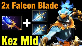 Double Falcon Blade on Kez – Midlane Domination in 7.37e!