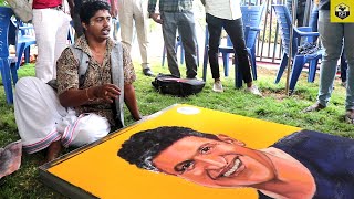 ಪುನೀತ್ ರಾಜಕುಮಾರ್ ರಂಗೋಲಿ ವಿಡಿಯೋ | Puneeth Rajkumar Rangoli Video | Power Star Punith Rajkumar Samadhi