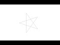 How to draw a Star using Python Turtle Graphics