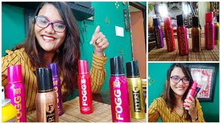 My FAV FOGG FRAGRANCES |Product Review |Beautyandthecode |Shriya Sagdeo