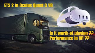 I tried Euro Truck Simulator 2 in VR