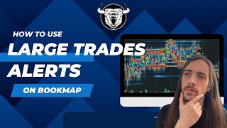 Large Trades Alert on Bookmap