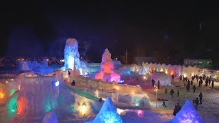 北海道 千歳市 支笏湖氷濤まつり 2019 hokkaido shikotuko lake iec fes