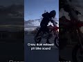 190cc pit bike sounds amazing!