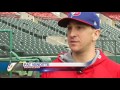 Bisons pitcher tosses fastballs with both hands