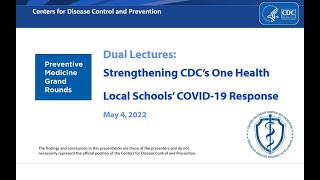 PMGR: Strengthening One Health and Supporting Schools in the COVID-19 Response