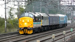 LSL ScotRail 37401 \u0026 Speedlink 57003 on 5Z45 at South Kenton - 23/09/24