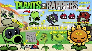 CURIOSIDADES DE PLANTS vs. RAPPERS ¡13 COSAS DE LAS QUE NO TE HABÍAS DADO CUENTA!