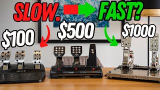 Will Expensive Sim Racing Pedals Make You Faster? Logitech G29 vs Fanatec vs VRS