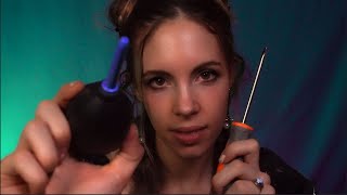 ASMR Fixing You & Checkup - Eye Check, Face Fixing, Cleaning, Head Feel