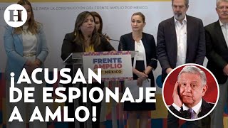 Frente Amplio por México le responde a AMLO, aclaran que no hay dedazo como en Morena