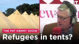 Is housing refugees in tents a failure of Government?