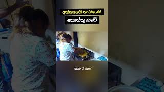 සැලොන් එකක් දාන්න ඉදලා අන්තිමට දාපු කොත්තු කඩේ🥗 | Akkagei nangigei kottu kade