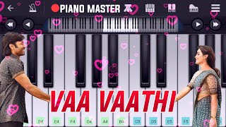 Vaa Vaathi Song Easy Piano Tutorial