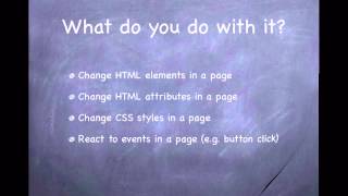 JavaScript - 23. Introduction to HTML DOM