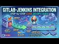 🚀 GitLab Webhook Integration with Jenkins CI/CD | Step-by-Step DevOps Guide