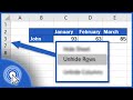 How to Unhide Rows in Excel