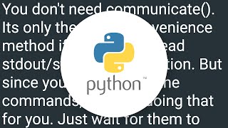 python subprocess and mysqldump