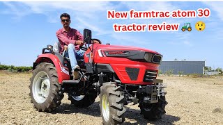 New farmtrac atom 30 hindi review 🚜🚜